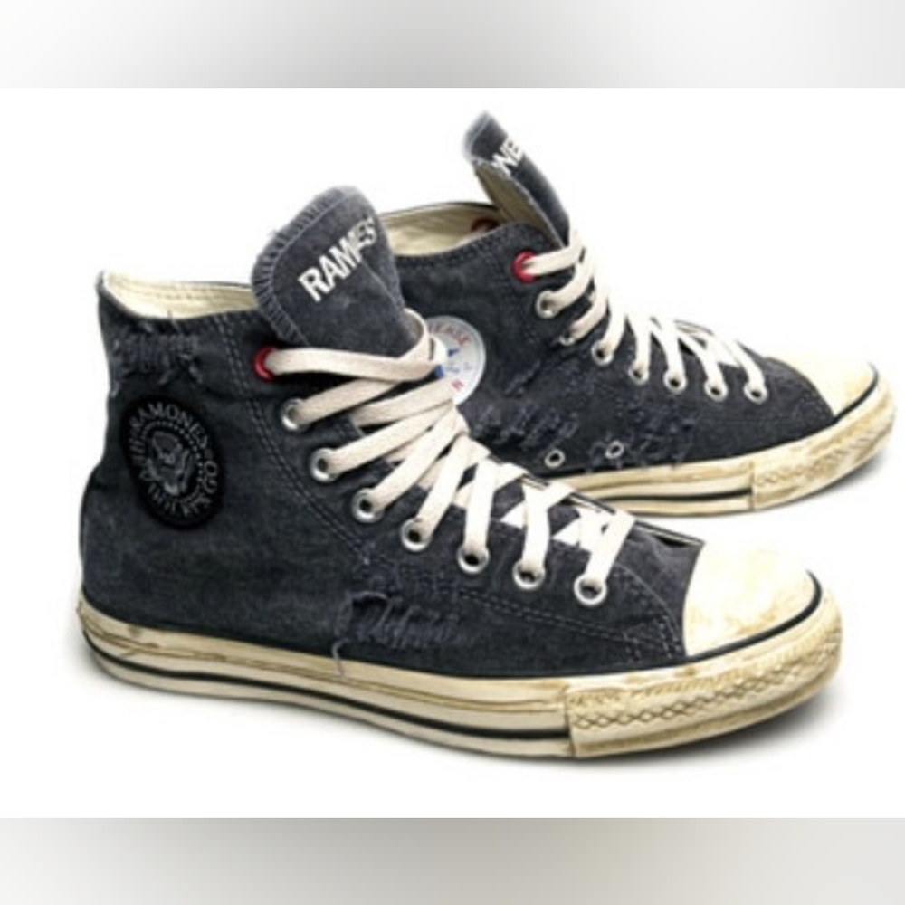 Converse Shoes (Ramones) Chuck Taylors
